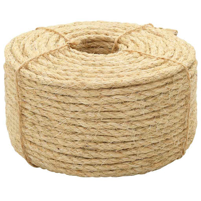 VIDAXL -Seil 6 mm 500 m 100% Sisal