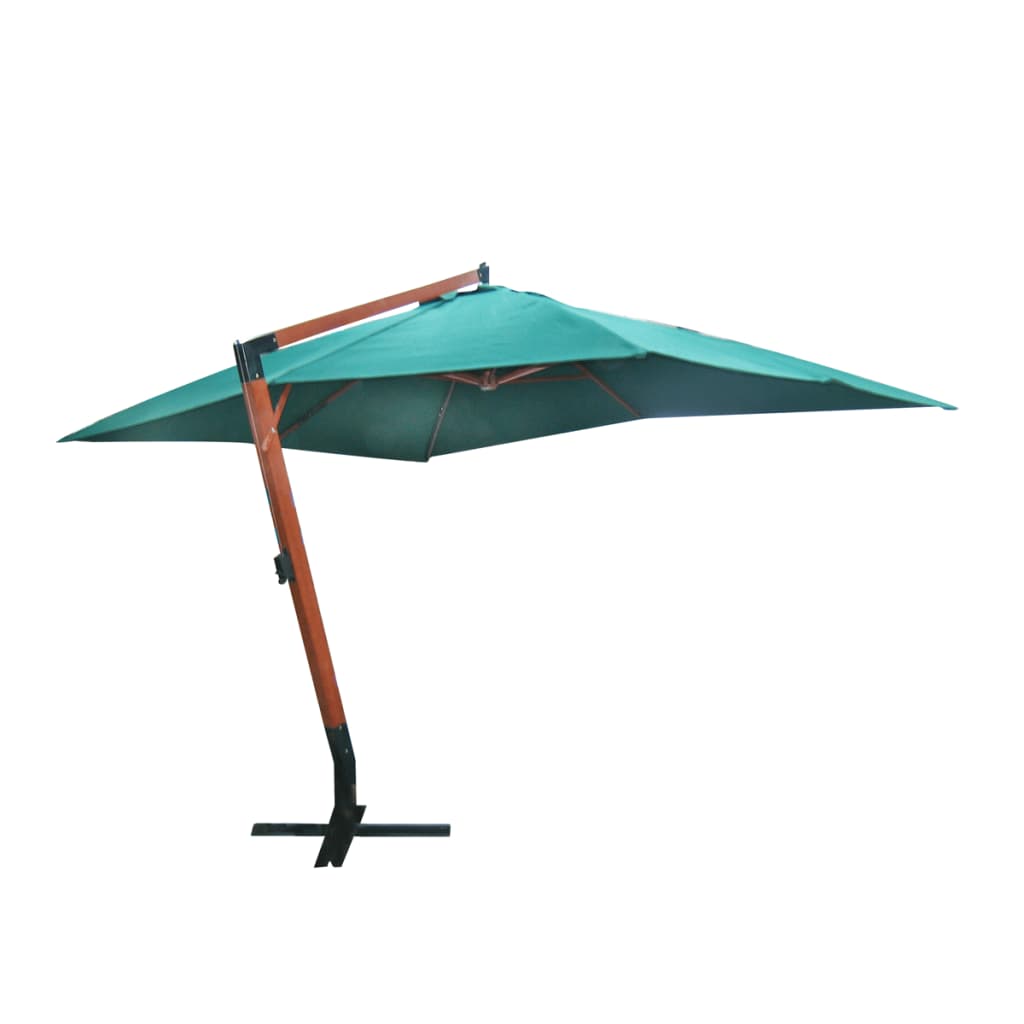 Vidaxl schwimmend Parasol 300x400 cm Grün