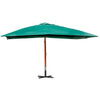 Vidaxl schwimmend Parasol 300x400 cm Grün