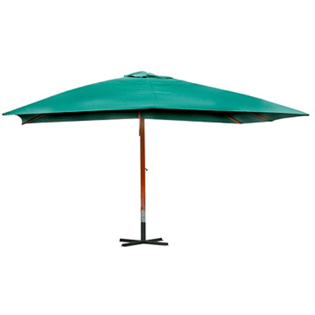 Vidaxl schwimmend Parasol 300x400 cm Grün