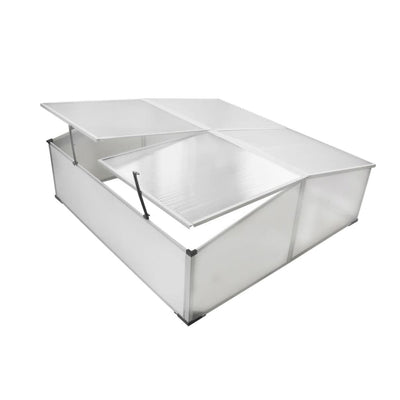 VIDAXL -Kaltbehälter mit 4 Deckel 108x110x41 cm