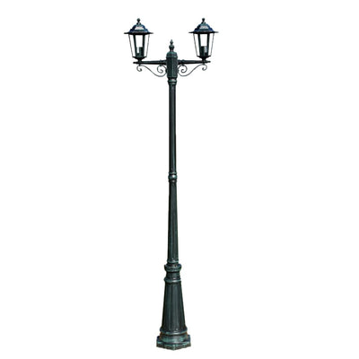 Vidaxl Garden Lant Preston 2-Arms 215 cm dunkelgrün