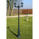 Vidaxl Garden Lant Preston 2-Arms 215 cm dunkelgrün