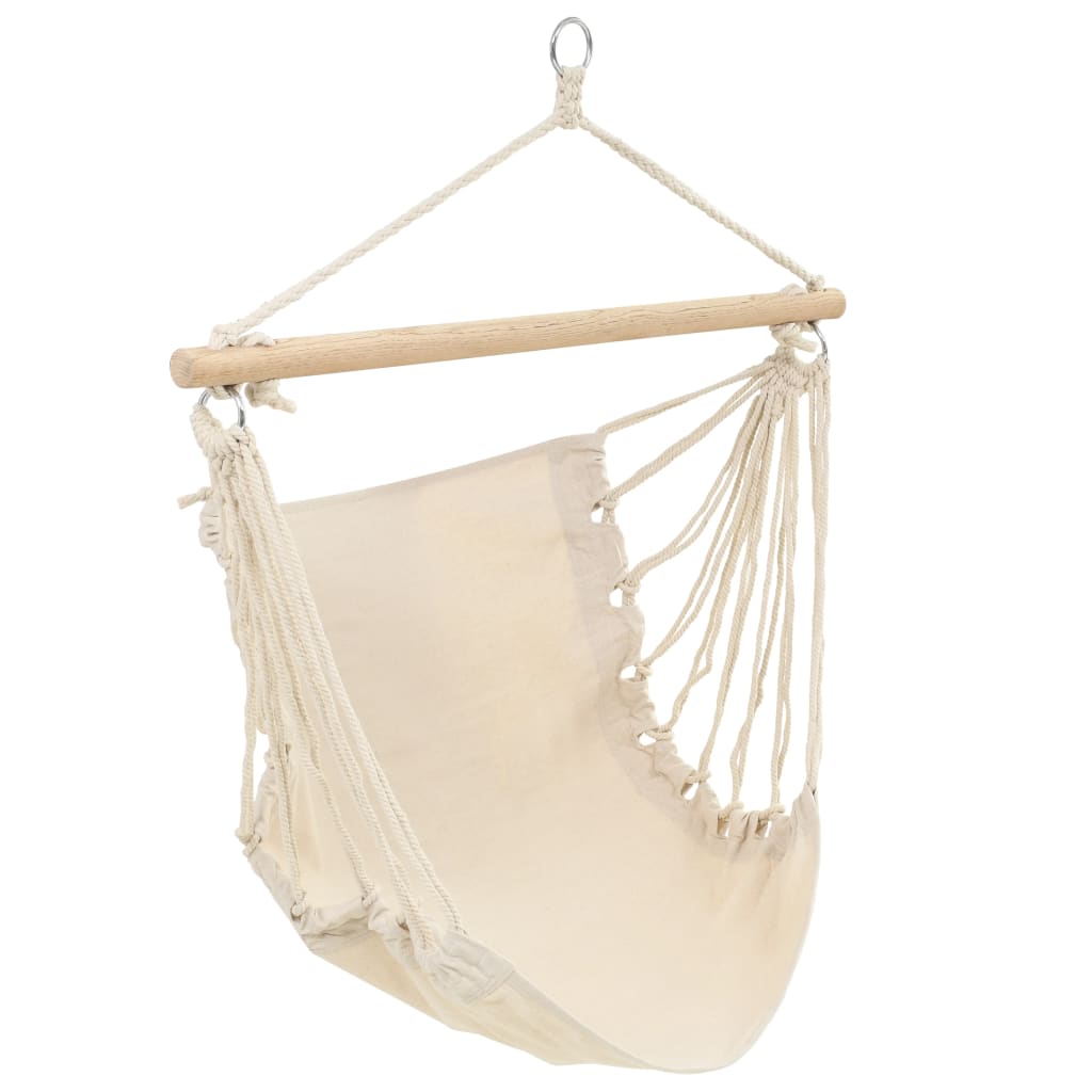 Vidaxl Hanging Stuhl Klappcreme