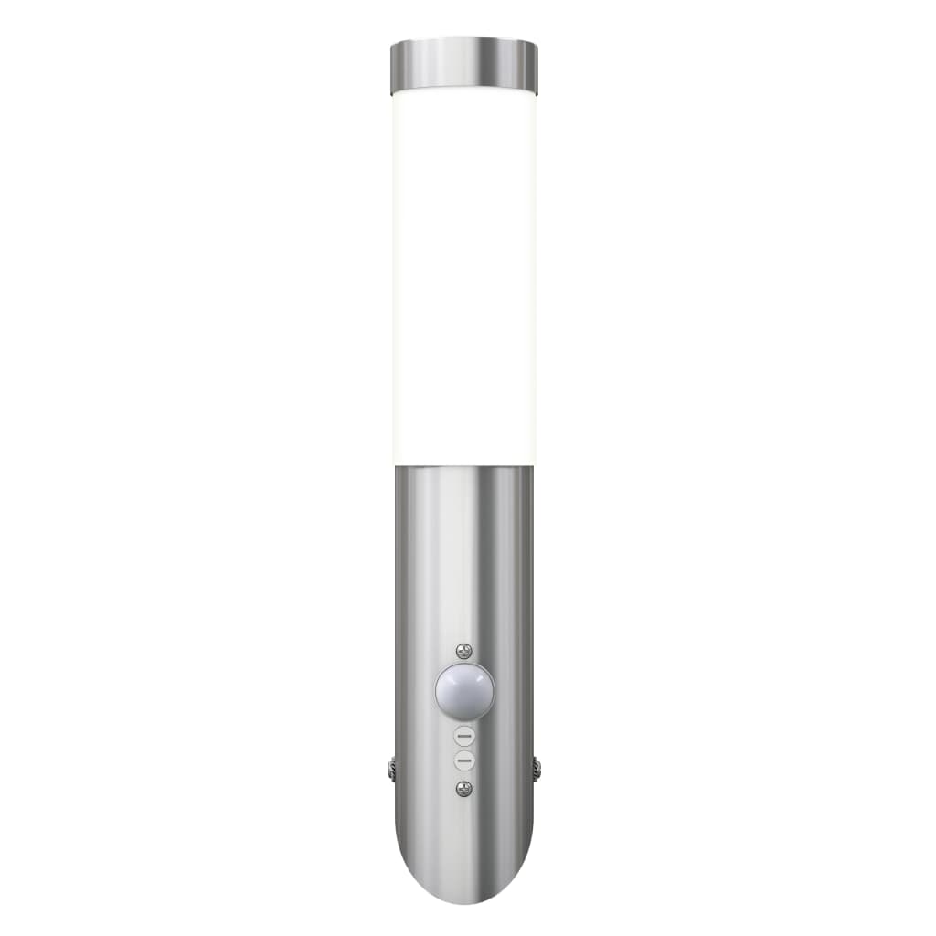 Vidaxl Outdoor Lampe Edelstahl Engo mit Sensor