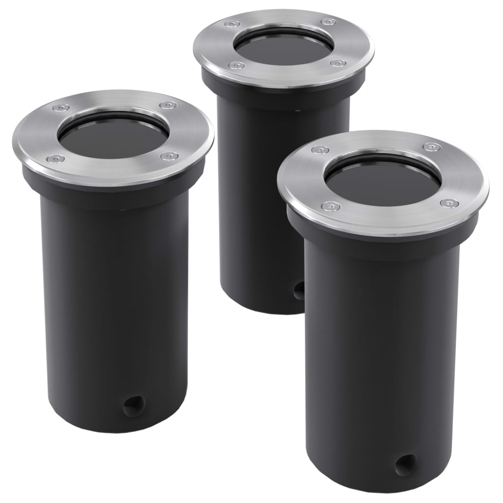 Vidaxl Garden Round Spots 3 St. Runde