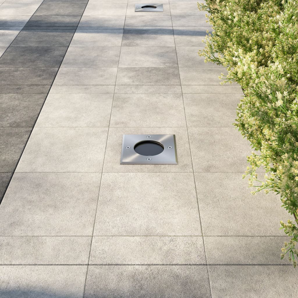 VIDAXL -Bodenflecken für Außen 3 PCs Quadrat