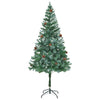 VIDAXL KUNSTKERSTBOOM mit Kiefernzapfen 180 cm