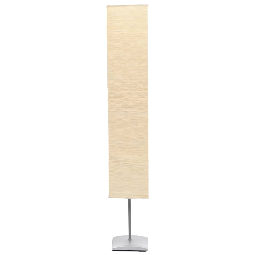 Vidaxl -Stehlampe mit einem Papierlampenschirm 135 cm