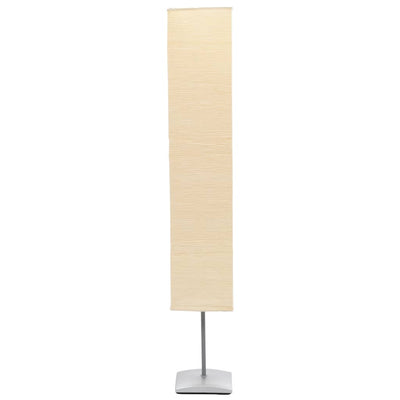 Vidaxl -Stehlampe mit einem Papierlampenschirm 135 cm
