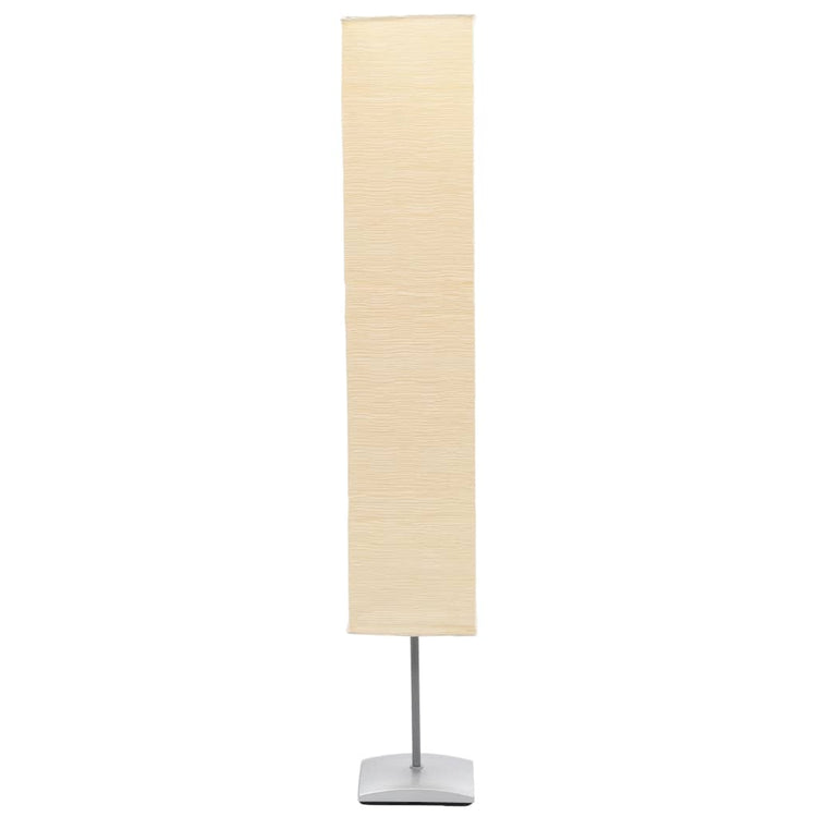 Vidaxl -Stehlampe mit einem Papierlampenschirm 135 cm