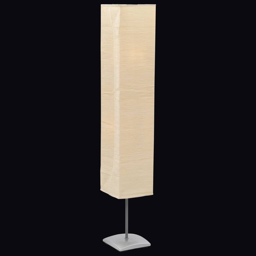 Vidaxl -Stehlampe mit einem Papierlampenschirm 135 cm