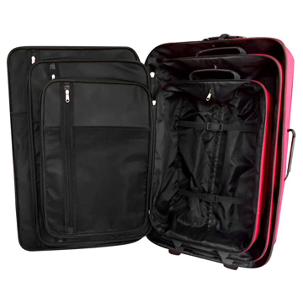 Vidaxl Reisegepäck Set Red 5-Stück