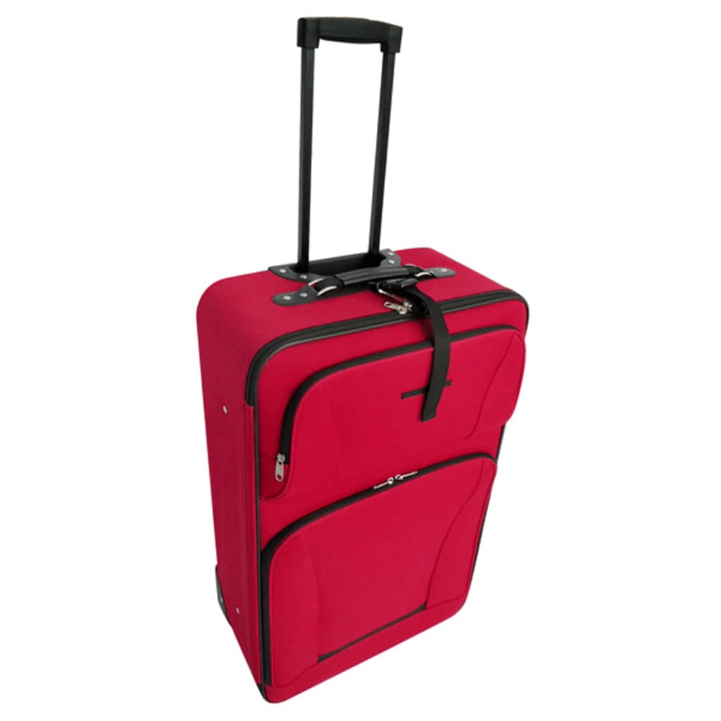 Vidaxl Reisegepäck Set Red 5-Stück