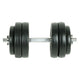 VIDAXL 9-Stück Hantel Set 15 kg