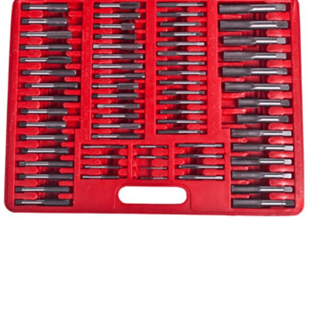 Vidaxl 111-teiliges Gewindebohrer-Set