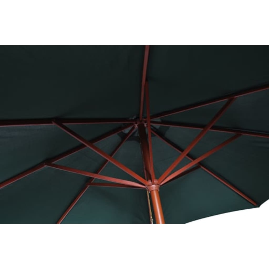 Vidaxl Parasol 258 cm Grün