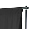 VIDAXL -Hintergrundsystem 600x300 cm schwarz