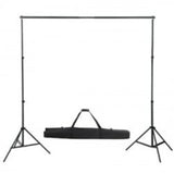 VIDAXL -Hintergrundsystem 300x300 cm Grün - afbeelding 2