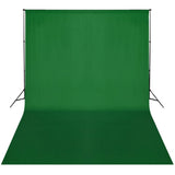 VIDAXL -Hintergrundsystem 300x300 cm Grün - afbeelding 3