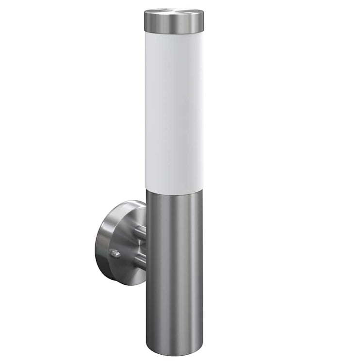 Vidaxl Outdoor Lampe Edelstahl Savona (2 Stücke)