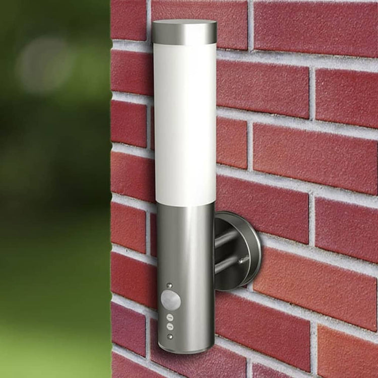 Vidaxl Outdoor Lampe Edelstahl Savona mit Sensor (2 Stücke)