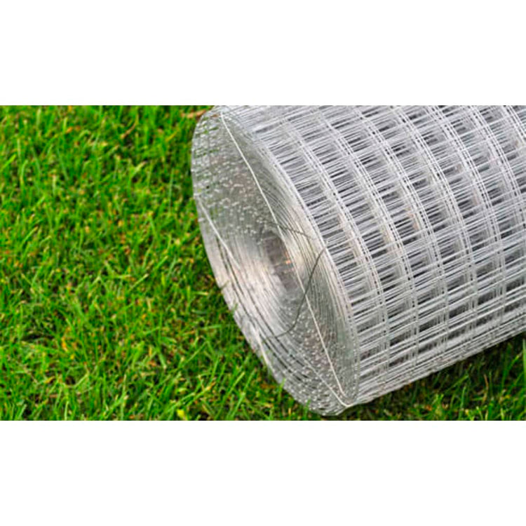 Vidaxl Drahtgitter Quadrat 1x25 M verzinkte Stahl Silber gefärbt