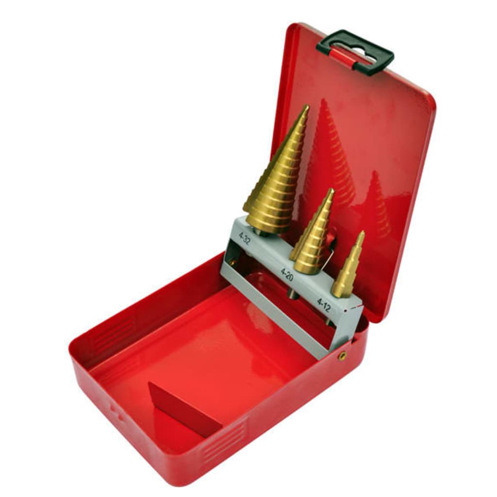 VIDAXL HSS-Stadel-Drill-Set 3-Stück