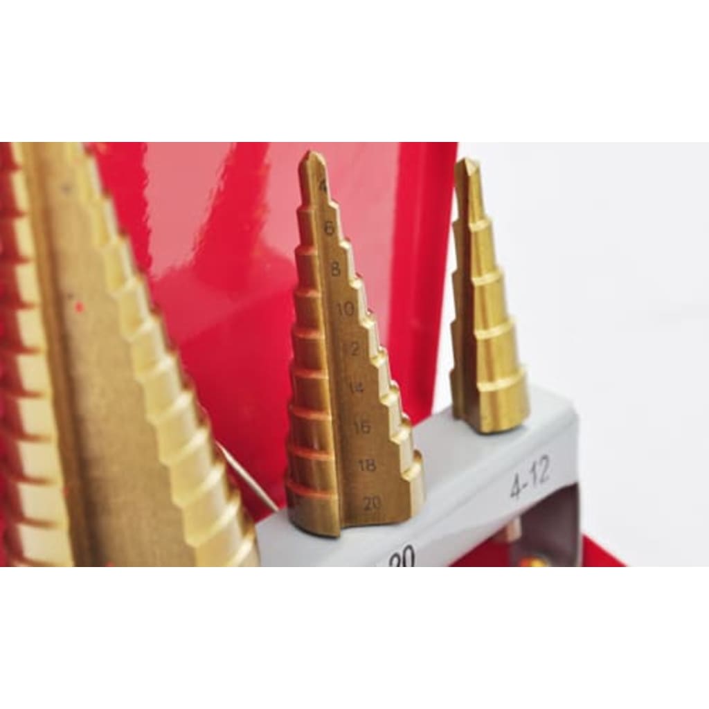 VIDAXL HSS-Stadel-Drill-Set 3-Stück