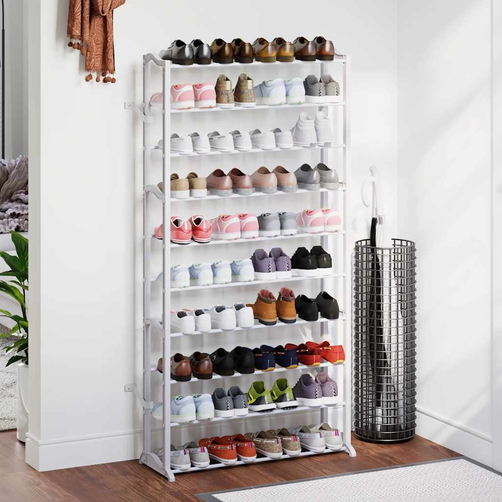 Vidaxl-Schuhständer 10-Schicht