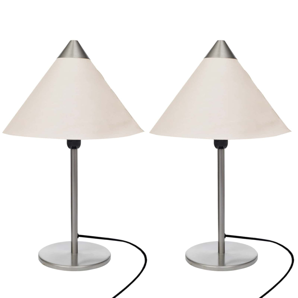 VidaXL Lampen 2 Stück weiß 25 x 25 x 40 cm Papier