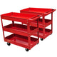 VIDAXL -Werkzeugtrolleys 2 STs mit 3 Regalen