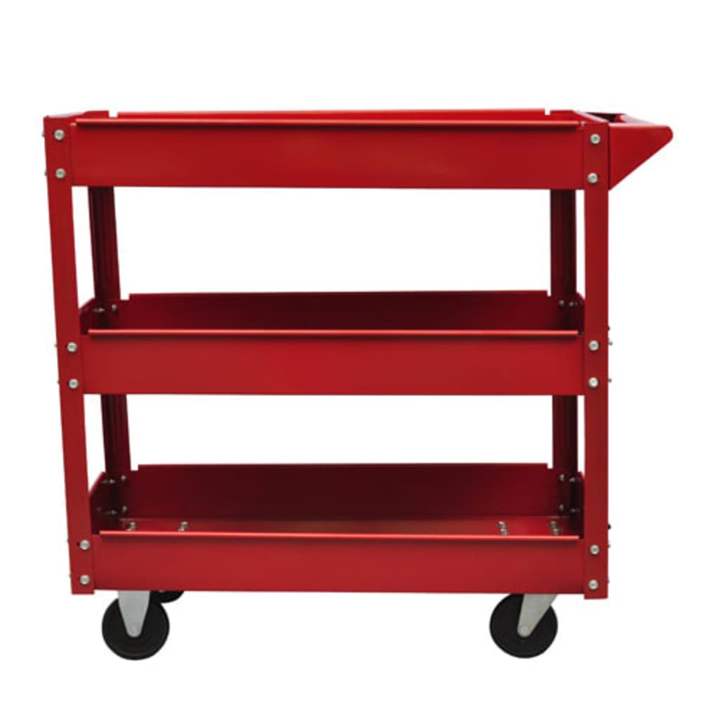 VIDAXL -Werkzeugtrolleys 2 STs mit 3 Regalen
