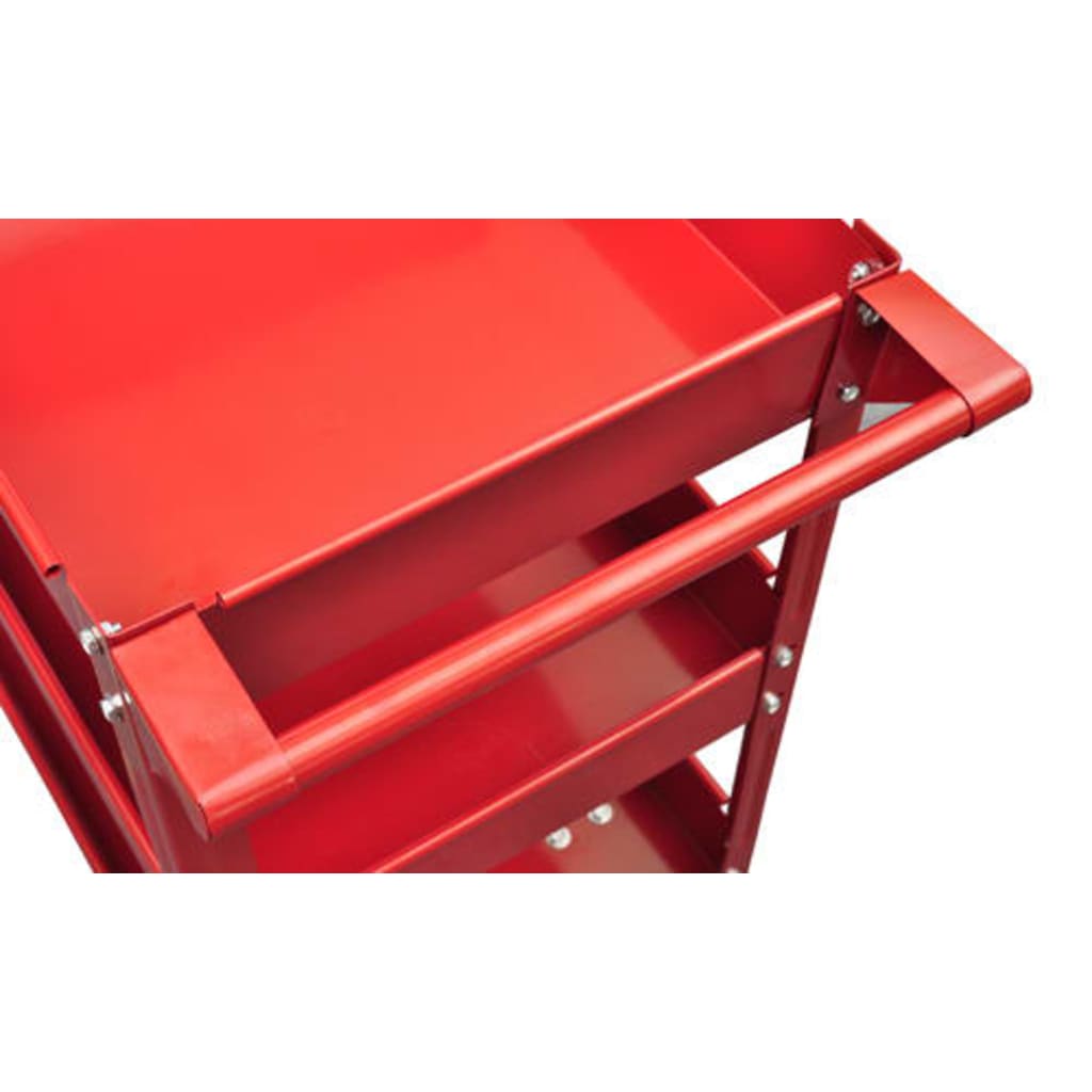 VIDAXL -Werkzeugtrolleys 2 STs mit 3 Regalen