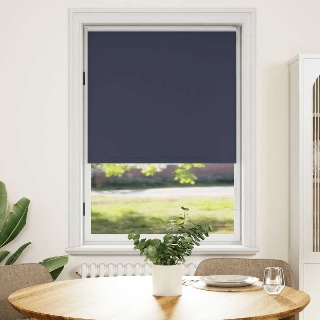 Vidaxl Roller Blind Blackout 100 x 175 cm Marineblau