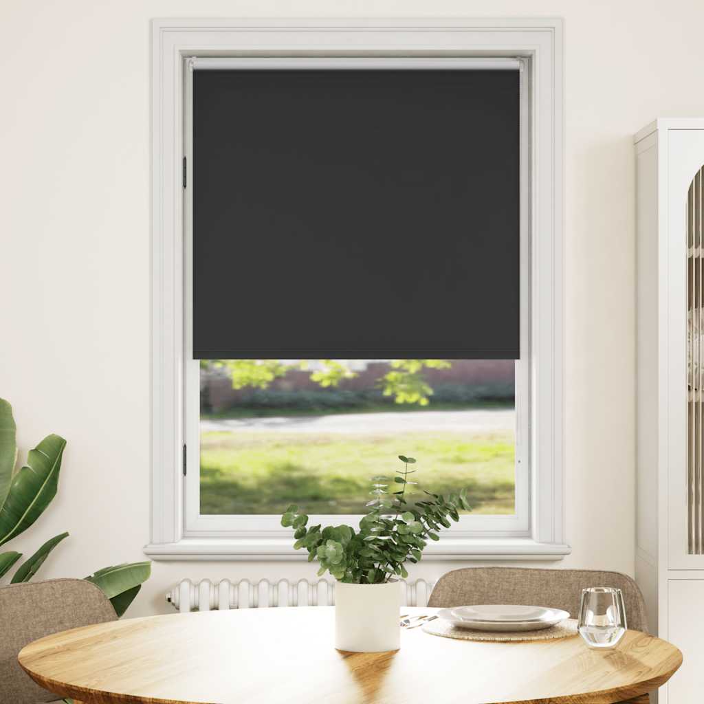 Vidaxl Roller Blind verdämmen 100 x 175 cm schwarz