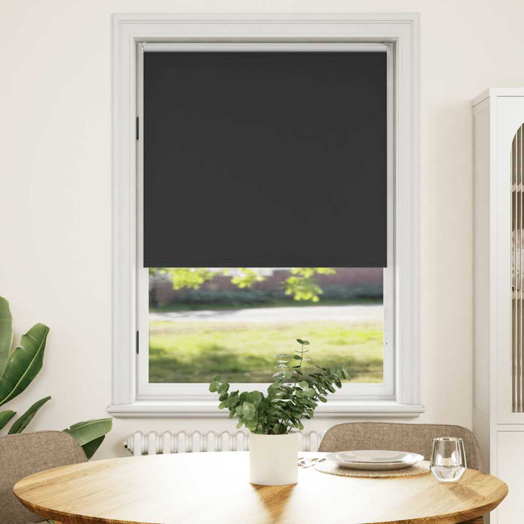 Vidaxl Roller Blind verdämmen 100 x 175 cm schwarz