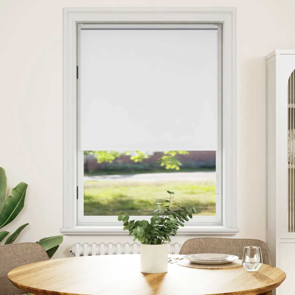 Vidaxl Roller Blind verdämmen 120 x 175 cm Weiß