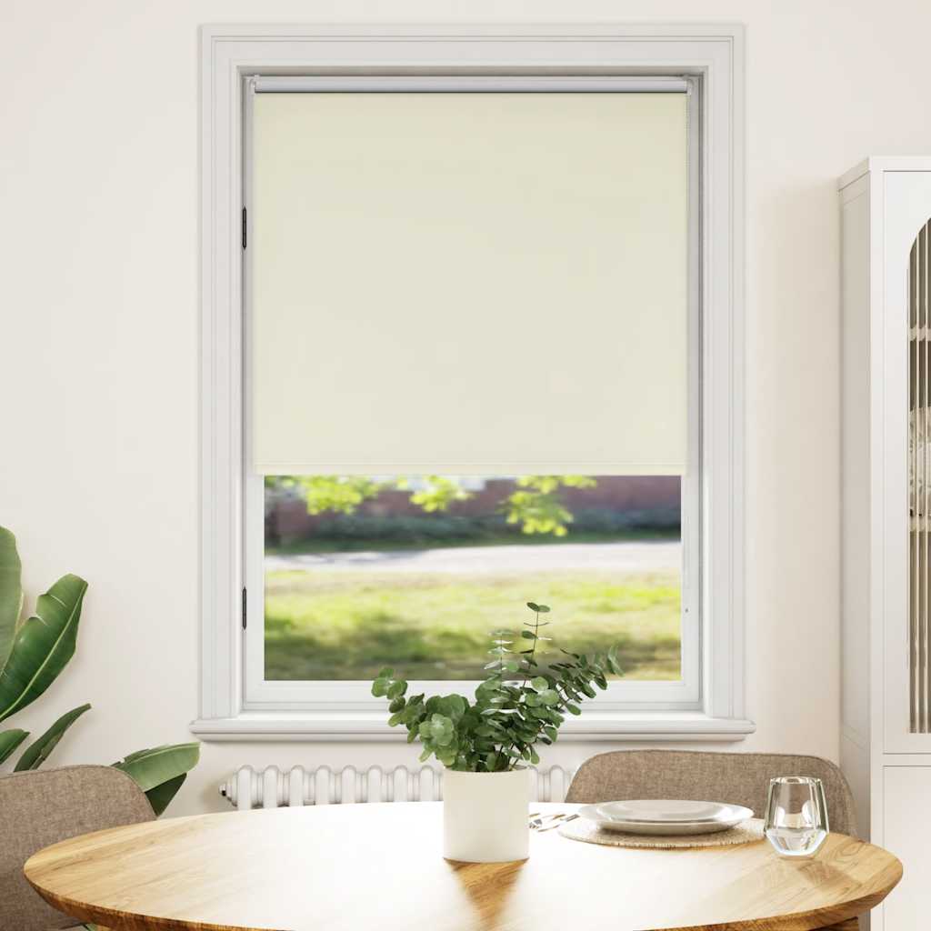 Vidaxl Roller Blind verdämmen 120 x 175 cm Crême