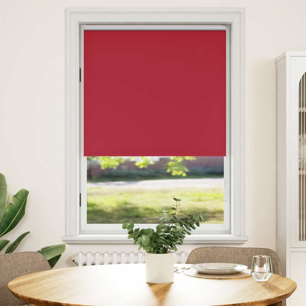 Vidaxl Roller Blind verdämmen 120 x 175 cm rot