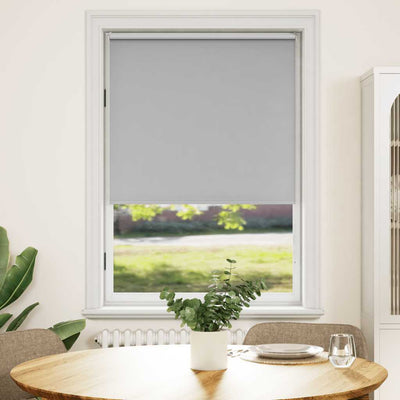 Vidaxl Roller Blind Blackout 120x175 cm Grau