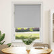 Vidaxl Roller Blind Blackout 120x175 cm Grau