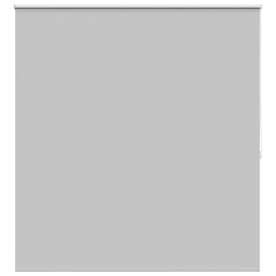 Vidaxl Roller Blind Blackout 140 x 175 cm Grau
