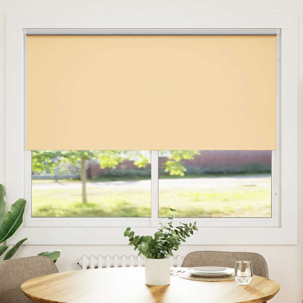 Vidaxl Roller Blind Dammning 160 x 175 cm Beige