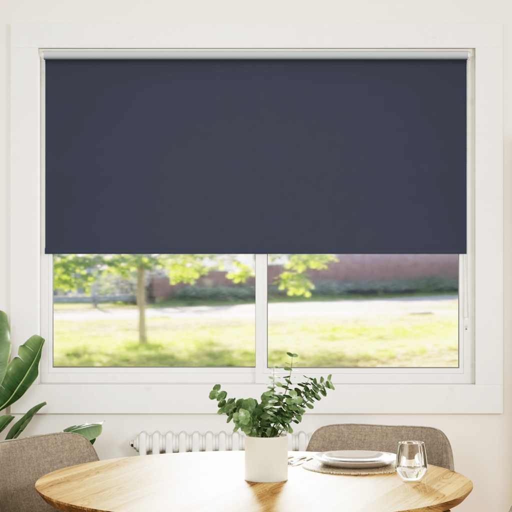 Vidaxl Roller Blind Dammning 160 x 175 cm Marineblau