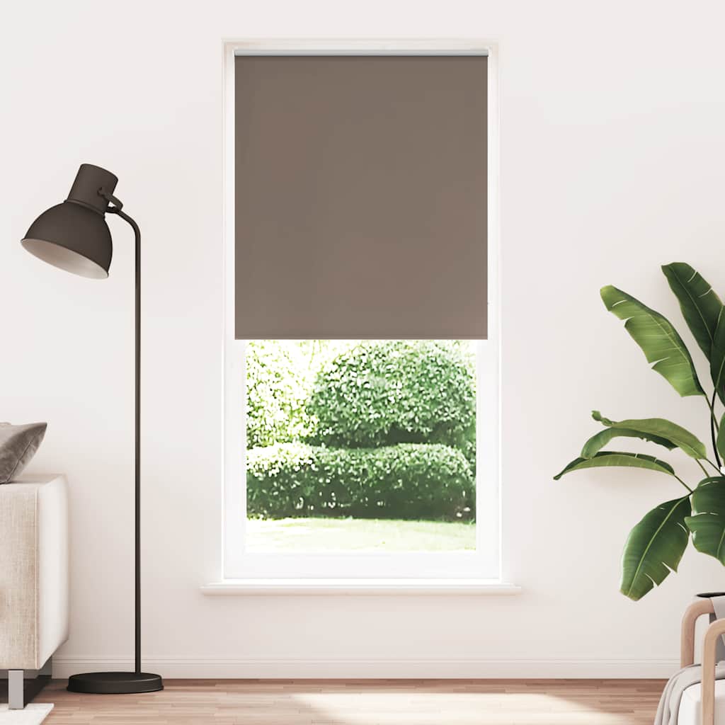 Vidaxl Roller Blind Blackout 100 x 230 cm Kaffeebraun