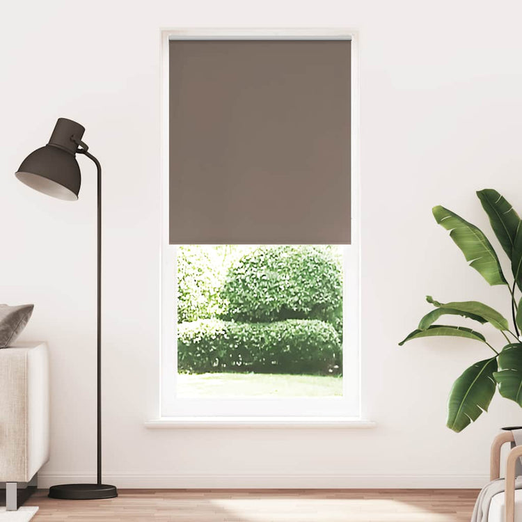Vidaxl Roller Blind Blackout 100 x 230 cm Kaffeebraun