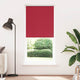 Vidaxl Roller Blind verdämmen 100 x 230 cm rot