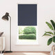 Vidaxl Roller Blind Blackout 100 x 230 cm Marine Blau