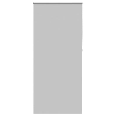 Vidaxl Roller Blind Blackout 100 x 230 cm grau